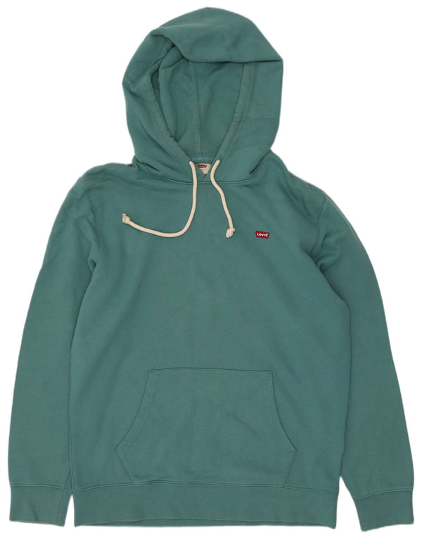 Levi's Mens Standard Hoodie Jumper Medium Blue Cotton