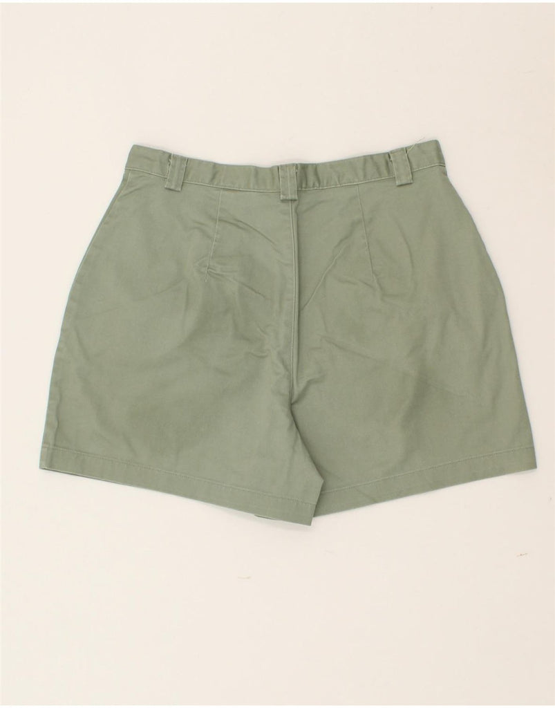 DOCKERS Womens Petite High Waist Casual Shorts US 10 Large W30  Green | Vintage Dockers | Thrift | Second-Hand Dockers | Used Clothing | Messina Hembry 