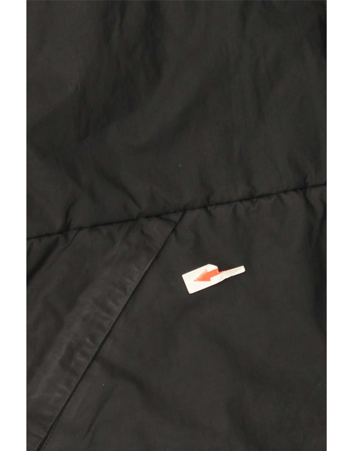 Adidas Mens Padded Jacket UK 36 Small Black Polyester
