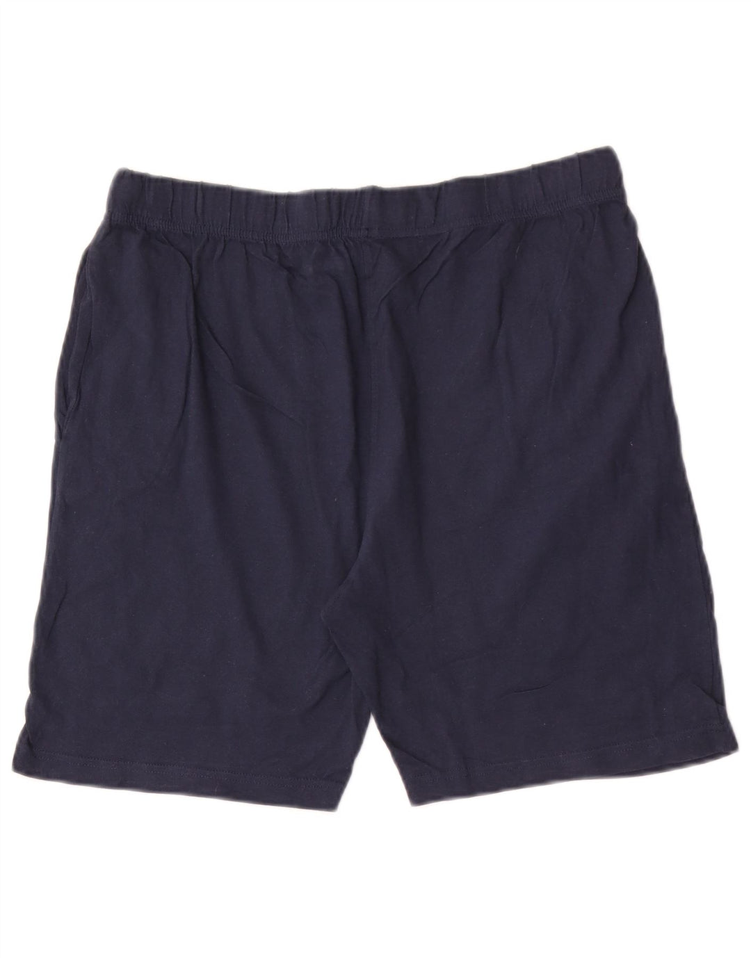 Bench Mens Graphic Sport Shorts Medium Navy Blue Cotton