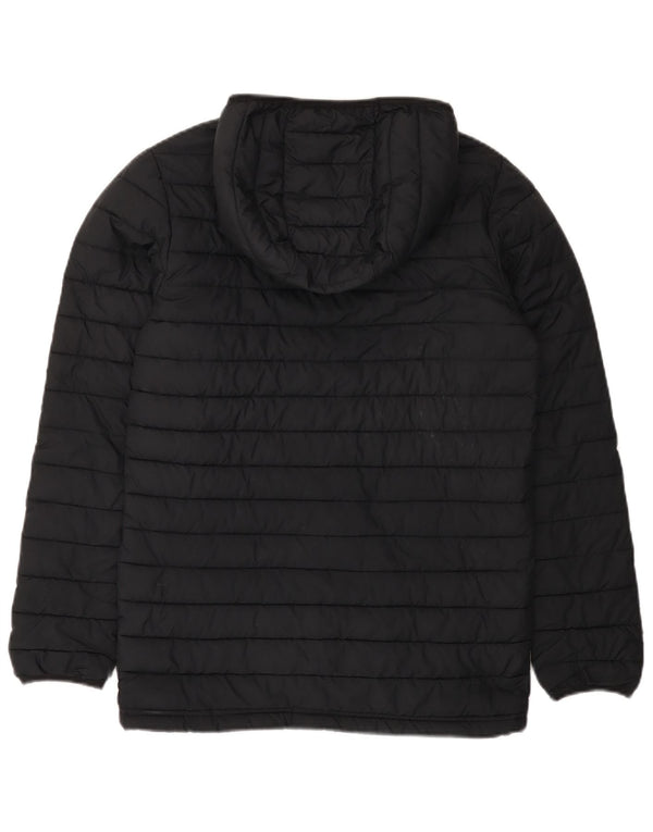 Columbia Girls Hooded Regular Fit Padded Jacket 15-16 Years XL Black