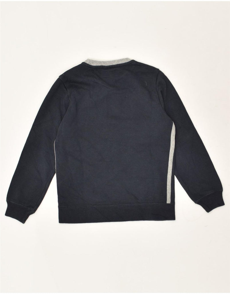 CHAMPION Boys Graphic Sweatshirt Jumper 7-8 Years Small  Navy Blue Cotton | Vintage Champion | Thrift | Second-Hand Champion | Used Clothing | Messina Hembry 