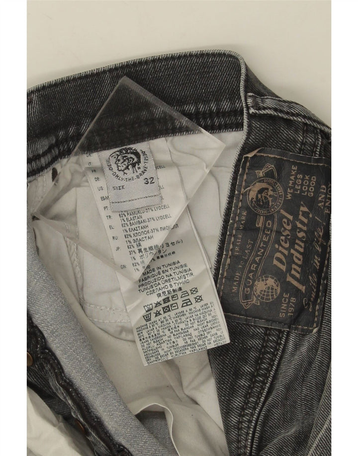 Diesel Mens Slim Jeans W32 L32 Grey Cotton