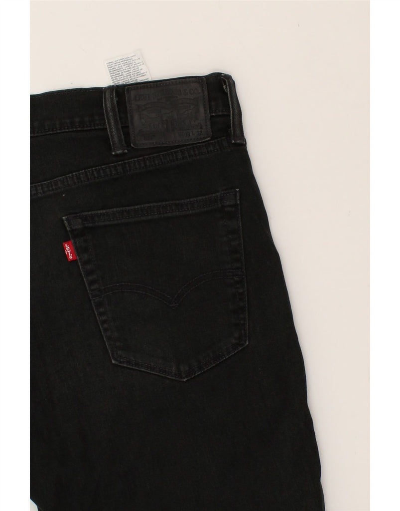 LEVI'S Mens 511 Slim Jeans W38 L28  Black Cotton | Vintage Levi's | Thrift | Second-Hand Levi's | Used Clothing | Messina Hembry 