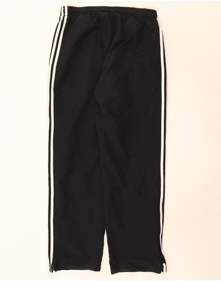 Adidas Mens Tracksuit Trousers Medium Black Polyester