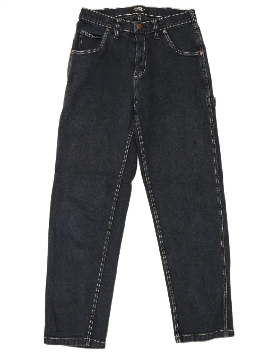 Dickies Mens Cargo Slim Jeans W26 L28 Black Cotton