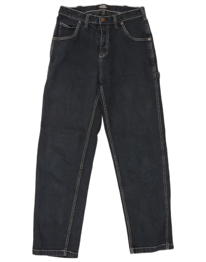 Dickies Mens Cargo Slim Jeans W26 L28 Black Cotton