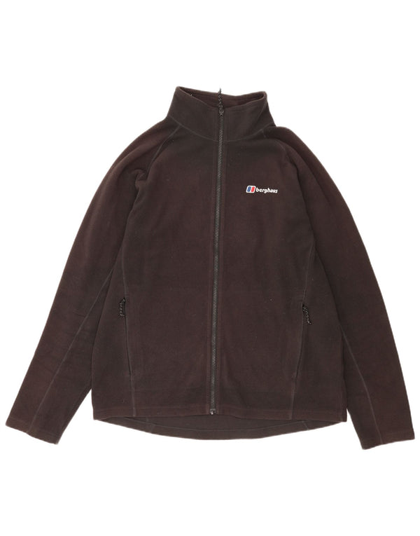 Bergans Mens Fleece Jacket UK 40 Large Brown Polyester