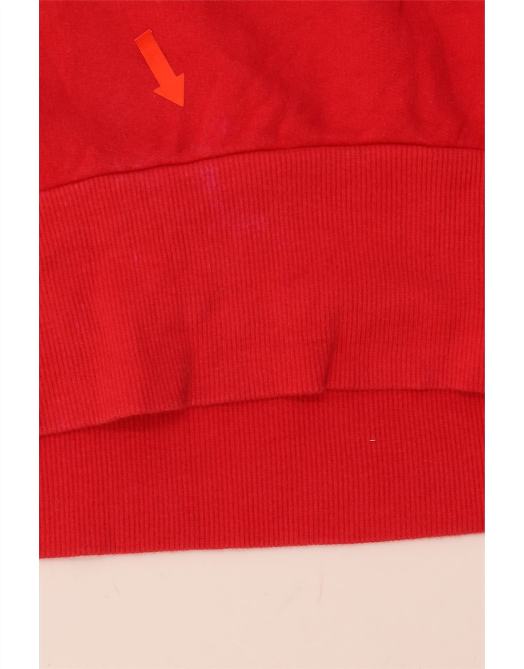 CHAMPION Womens Oversized Graphic Sweatshirt Jumper UK 10 Small Red Vintage Champion and Second-Hand Champion from Messina Hembry 