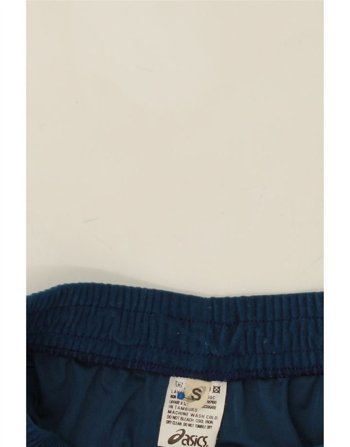 ASICS Womens Tracksuit Trousers UK 8 Small  Blue Polyester Vintage Asics and Second-Hand Asics from Messina Hembry 