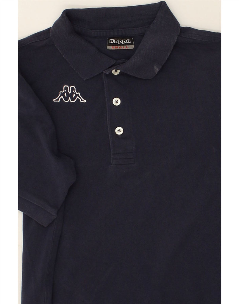 KAPPA Mens Polo Shirt Small Navy Blue Cotton | Vintage Kappa | Thrift | Second-Hand Kappa | Used Clothing | Messina Hembry 