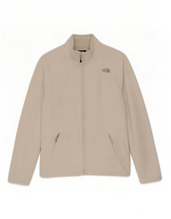 The North Face Womens Fleece Jacket UK 10 Small White Polyester