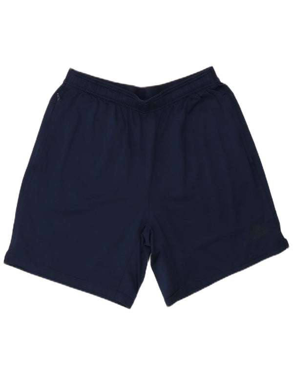 Adidas Mens Climalite Sport Shorts Large Navy Blue Polyester