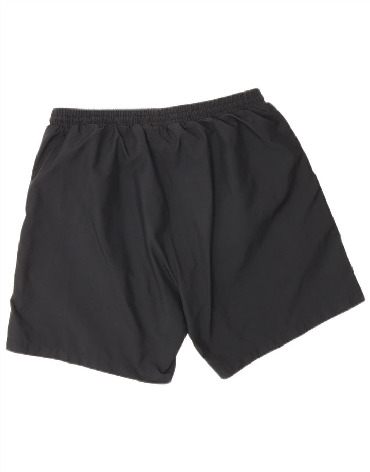 Hugo Boss Mens Graphic Sport Shorts Large Black Polyester