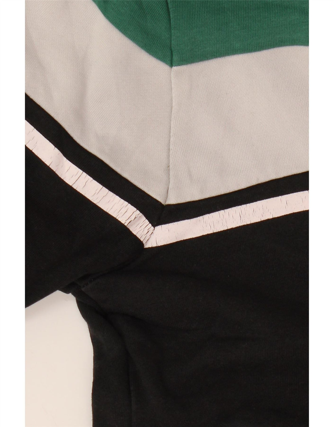 Ellesse Boys Zip Hoodie Sweater 13-14 Years Black Colourblock