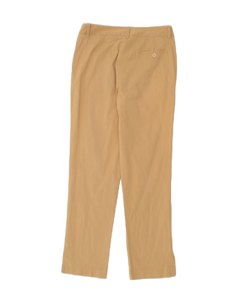 MARINA YACHTING Womens Casual Trousers IT 42 Medium W28 L28  Yellow Cotton | Vintage Marina Yachting | Thrift | Second-Hand Marina Yachting | Used Clothing | Messina Hembry 