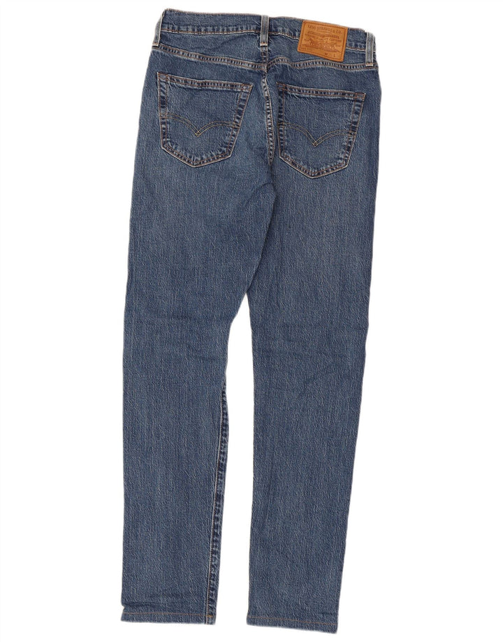 Levi's Mens 512 Slim Jeans W29 L30 Blue Cotton