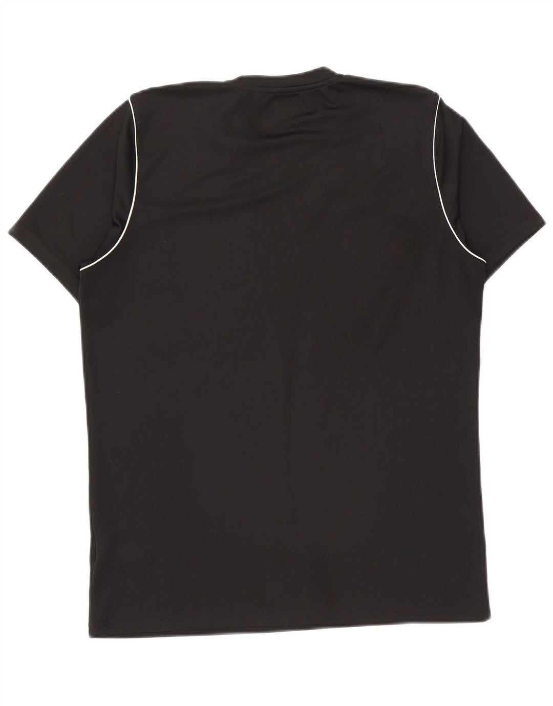 Nike Mens Dri Fit Slim Fit T-Shirt Top Large Black Polyester