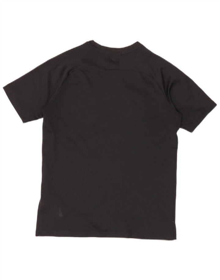 Nike Boys Dri Fit T-Shirt Top 13-14 Years XL Black Polyester