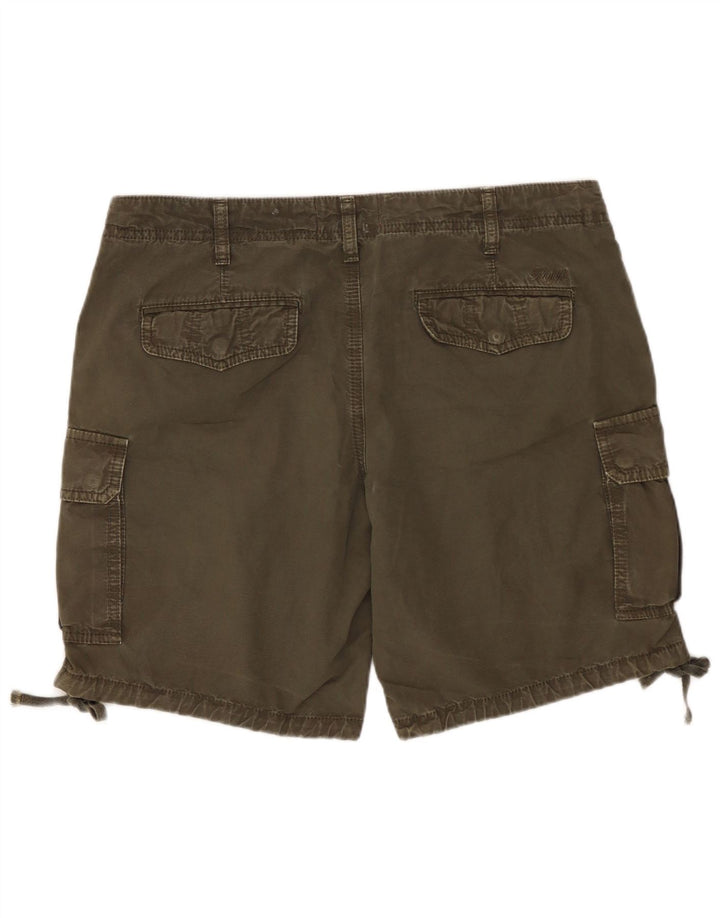 Playlife Womens Cargo Shorts IT 44 Medium W32  Khaki