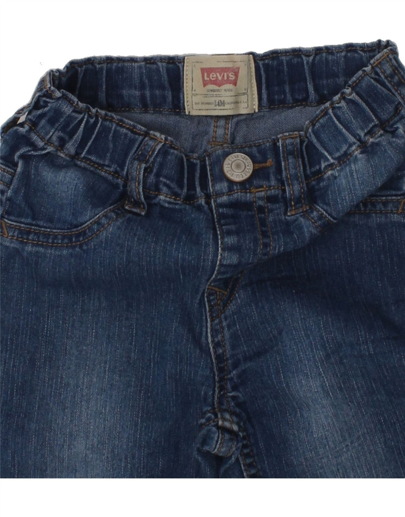 LEVI'S Baby Boys Slim Jeans 18-24 Months W18 L13 Navy Blue Cotton | Vintage Levi's | Thrift | Second-Hand Levi's | Used Clothing | Messina Hembry 