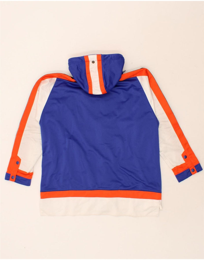 CHAMPION Boys Hooded Tracksuit Top Jacket 13-14 Years Blue Colourblock | Vintage Champion | Thrift | Second-Hand Champion | Used Clothing | Messina Hembry 