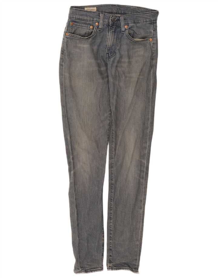 LEVI'S Womens Skinny Jeans W28 Medium Blue Cotton
