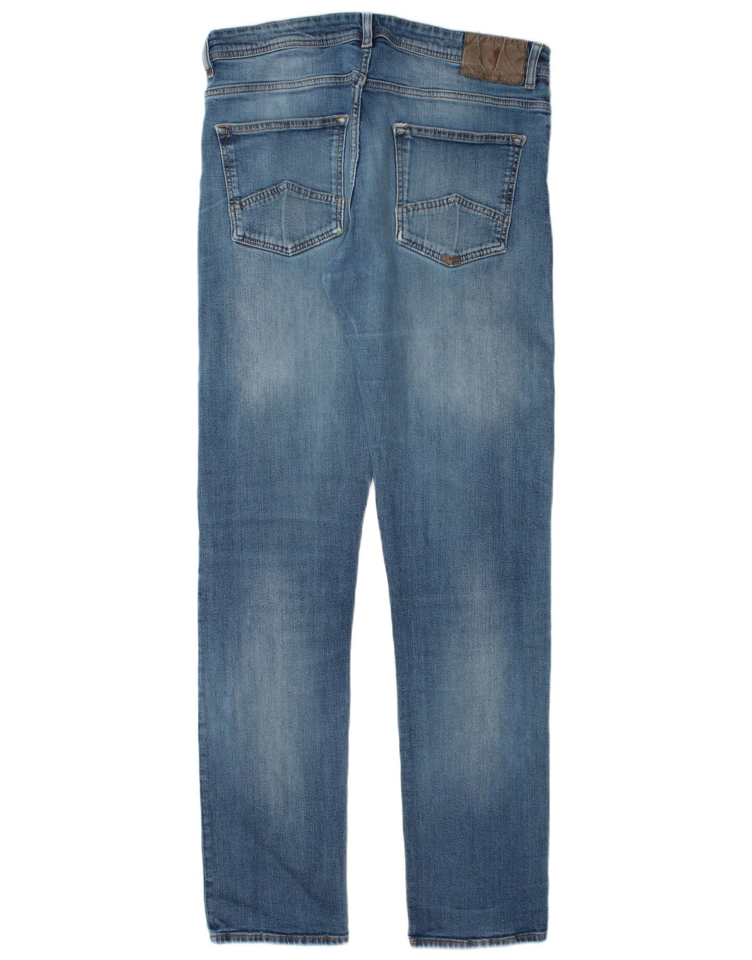 Marlboro Classics Mens Straight Jeans W33 L34 Blue
