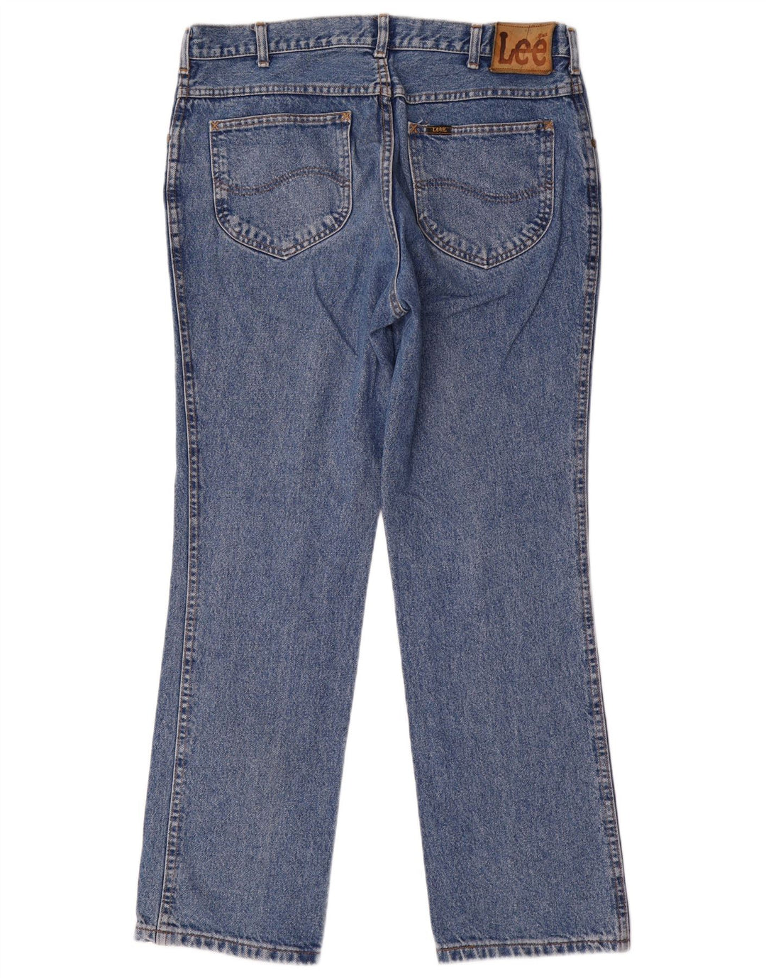 Lee Mens Ranger Straight Jeans W38 L32 Blue Cotton