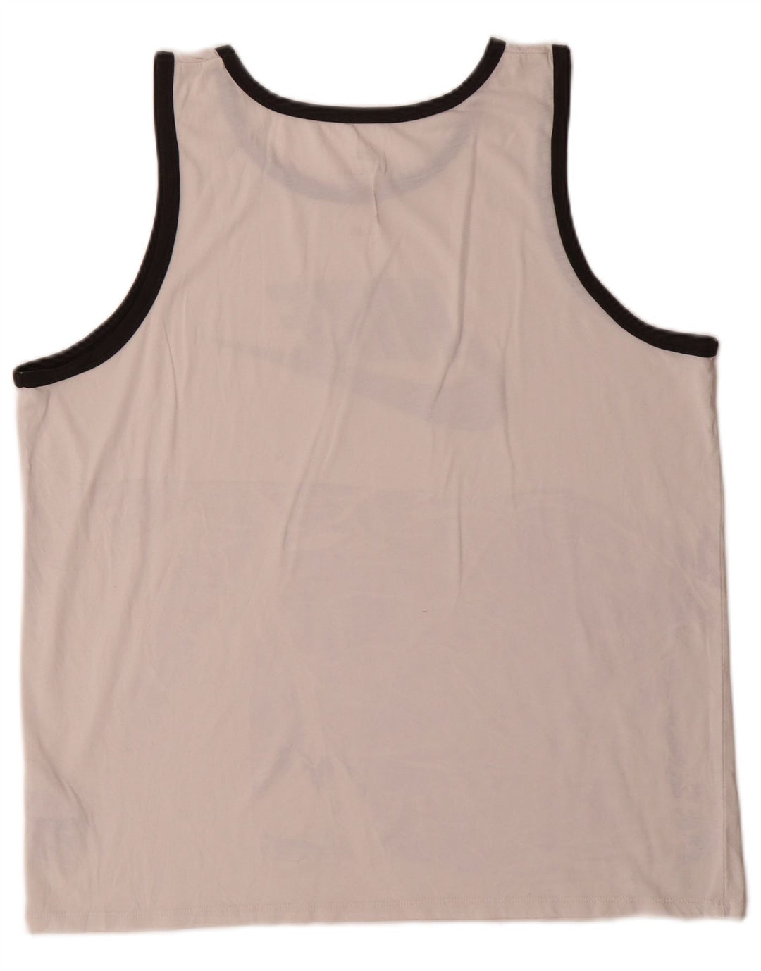 Nike Mens Athletic Cut Graphic Vest Top Large White Polyester