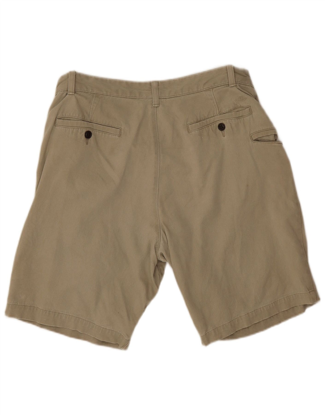Dockers Mens Cargo Shorts W34 Large Khaki Cotton