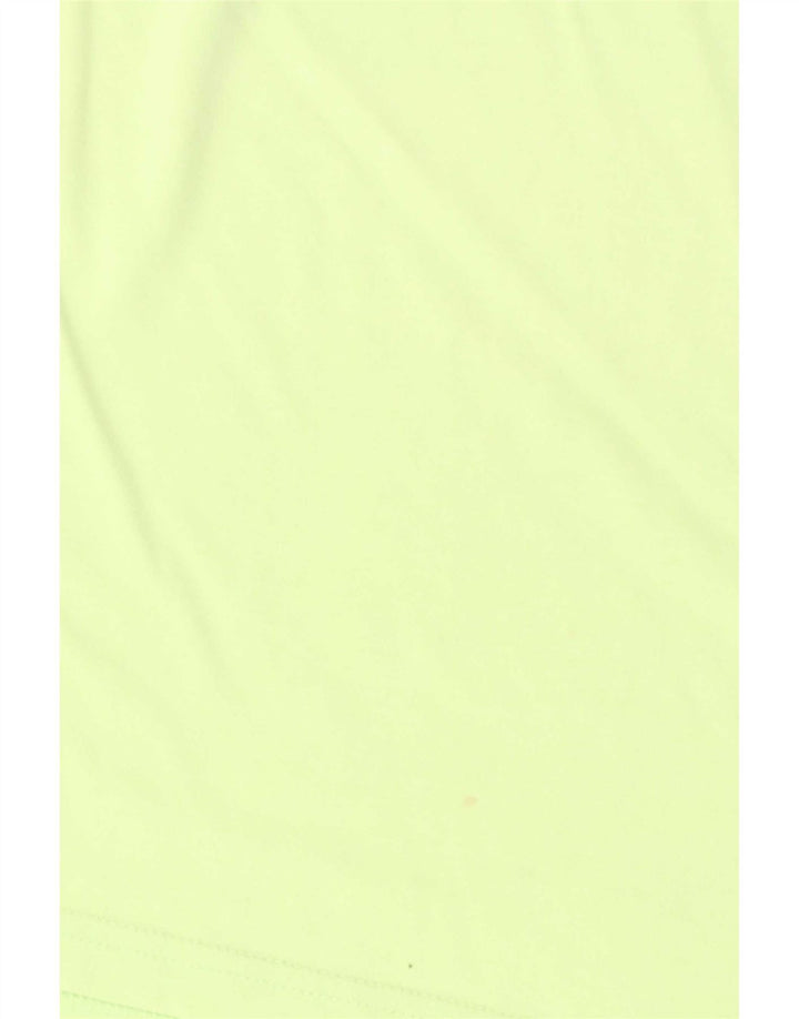 Champion Womens T-Shirt Top UK 12 Medium Green Cotton