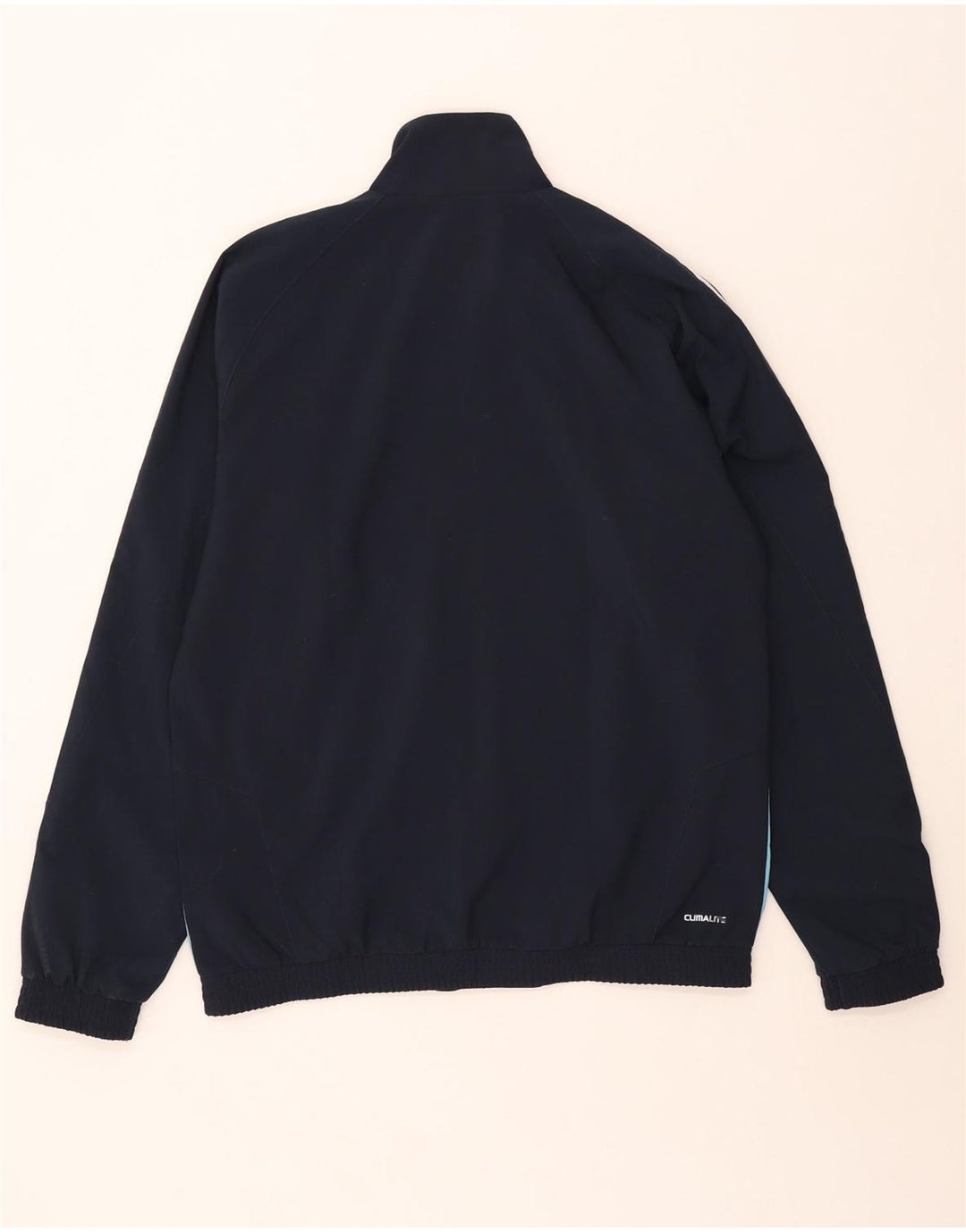 Adidas Mens Climalite Tracksuit Top Jacket UK 40/42 Medium Navy Blue