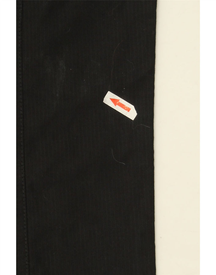 Belfe Mens Trousers UK 30 W30 L31 Black Cotton