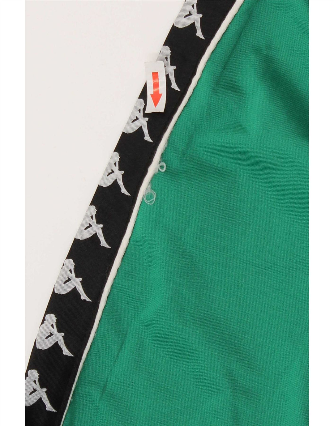 Kappa Mens Graphic Tracksuit Top Jacket Small Green Colourblock