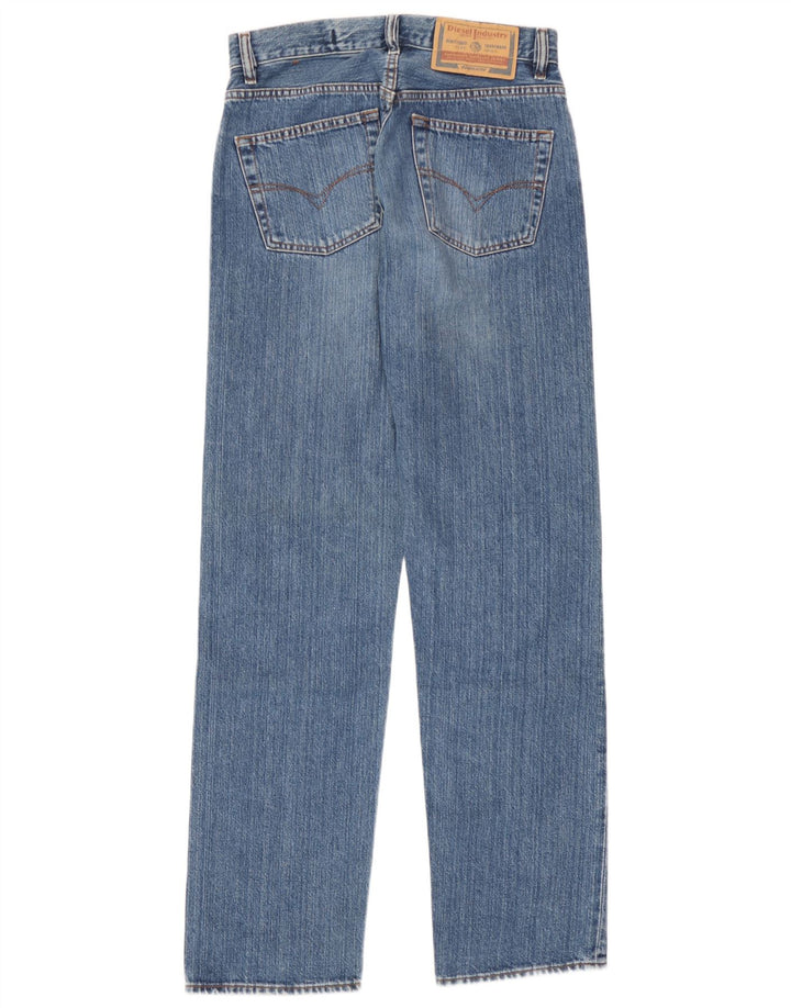 Diesel Mens Straight Jeans W28 L31 Blue Cotton