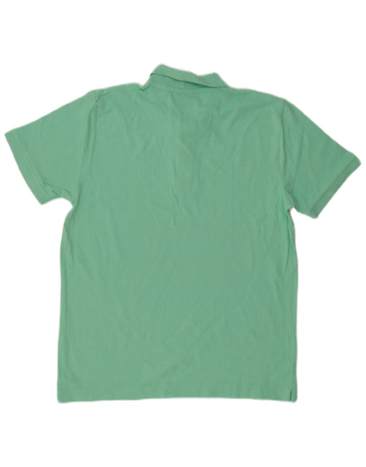 VINTAGE Mens Polo Shirt XL Turquoise