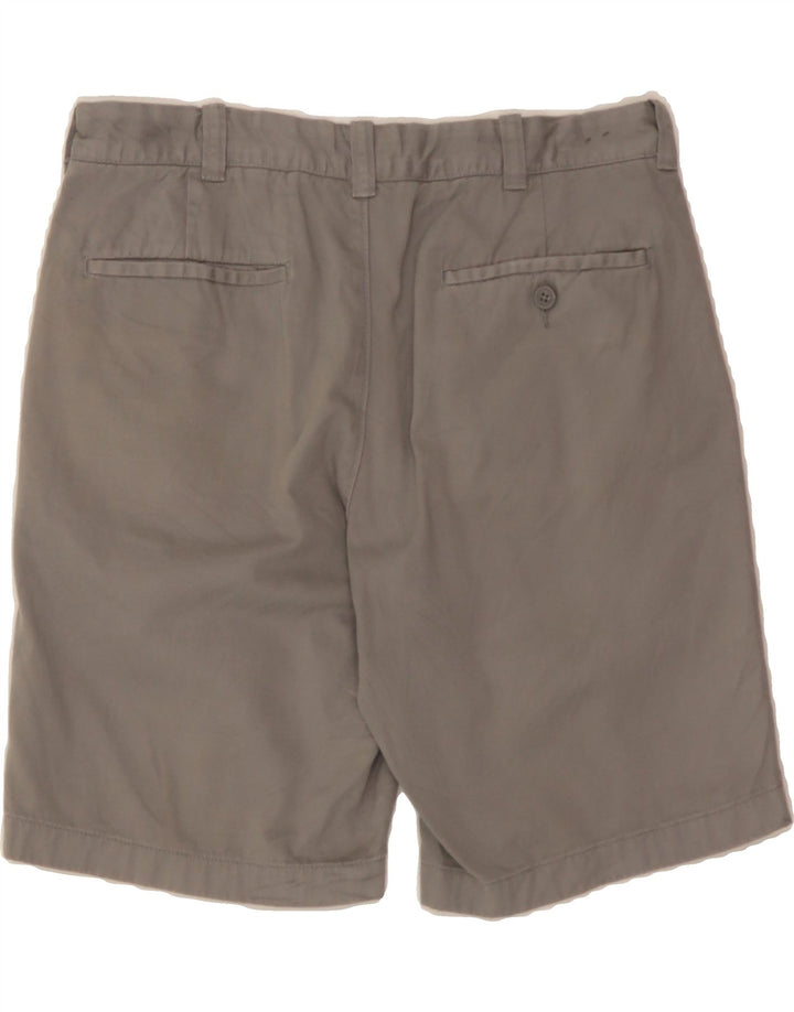 J. CREW Mens Stanton Chino Shorts W31 Medium  Grey Vintage J. Crew and Second-Hand J. Crew from Messina Hembry 