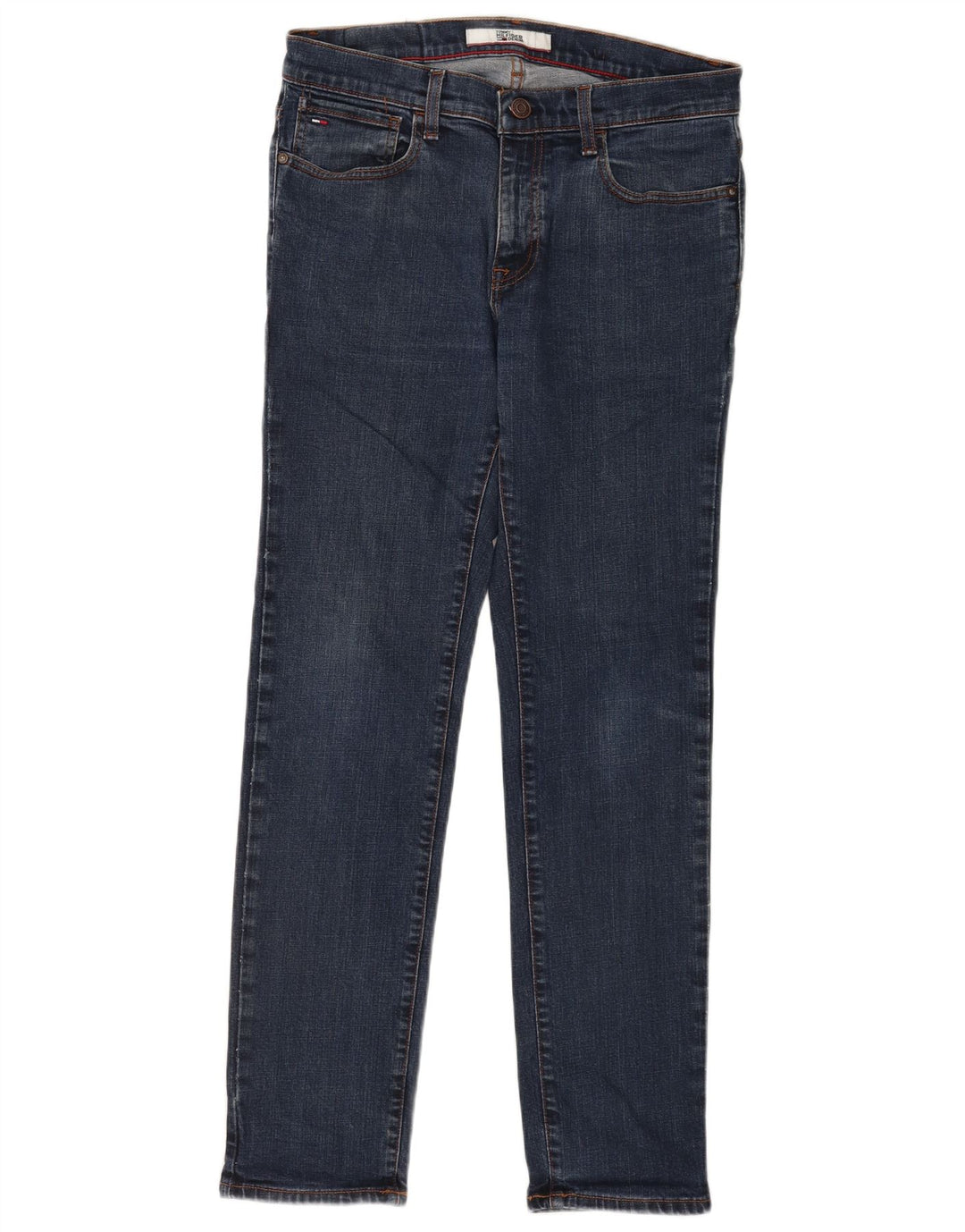 Tommy Hilfiger Mens Slim Jeans W32 L31 Blue Cotton