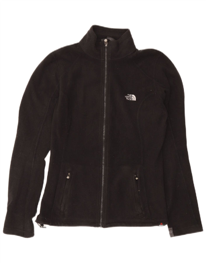 The North Face Womens Liner Fleece Jacket UK 14 Medium Black Polyester