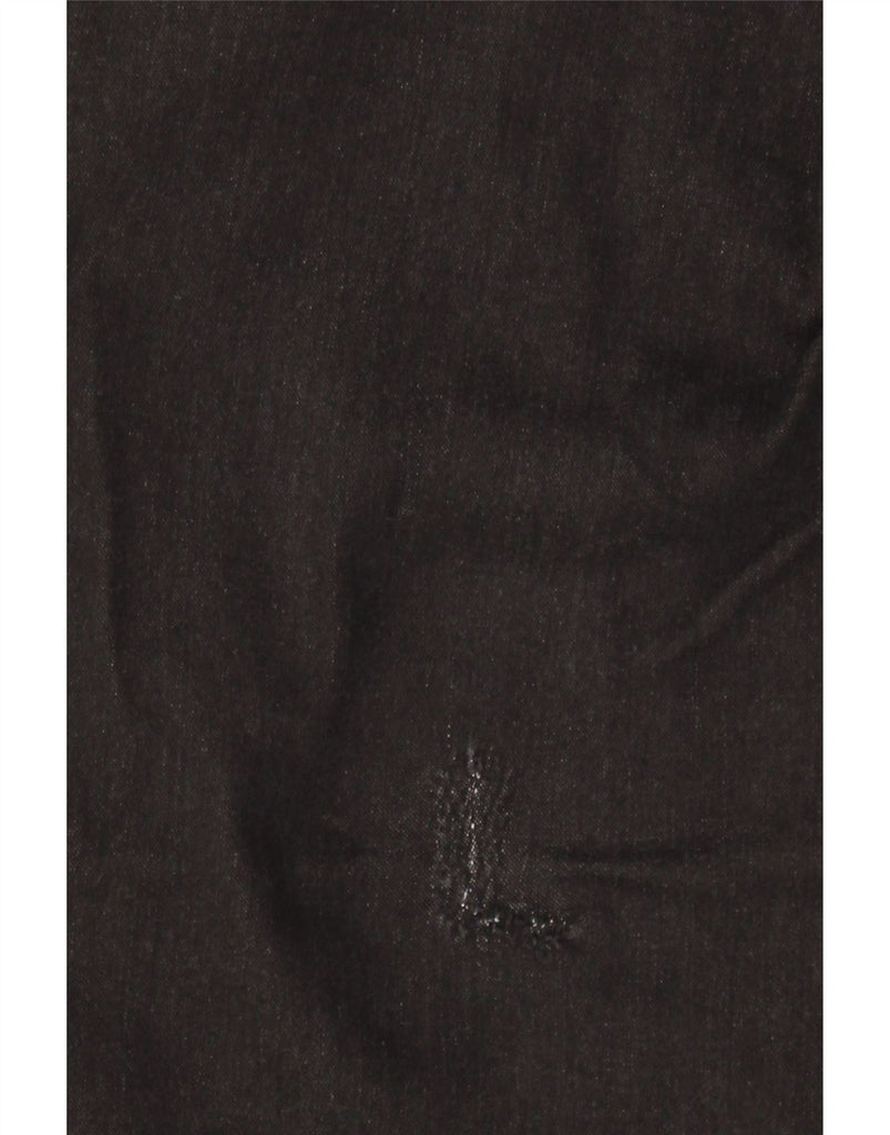 GUESS Womens Annette Slim Cropped Jeans W28 L24 Black Cotton Vintage Guess and Second-Hand Guess from Messina Hembry 