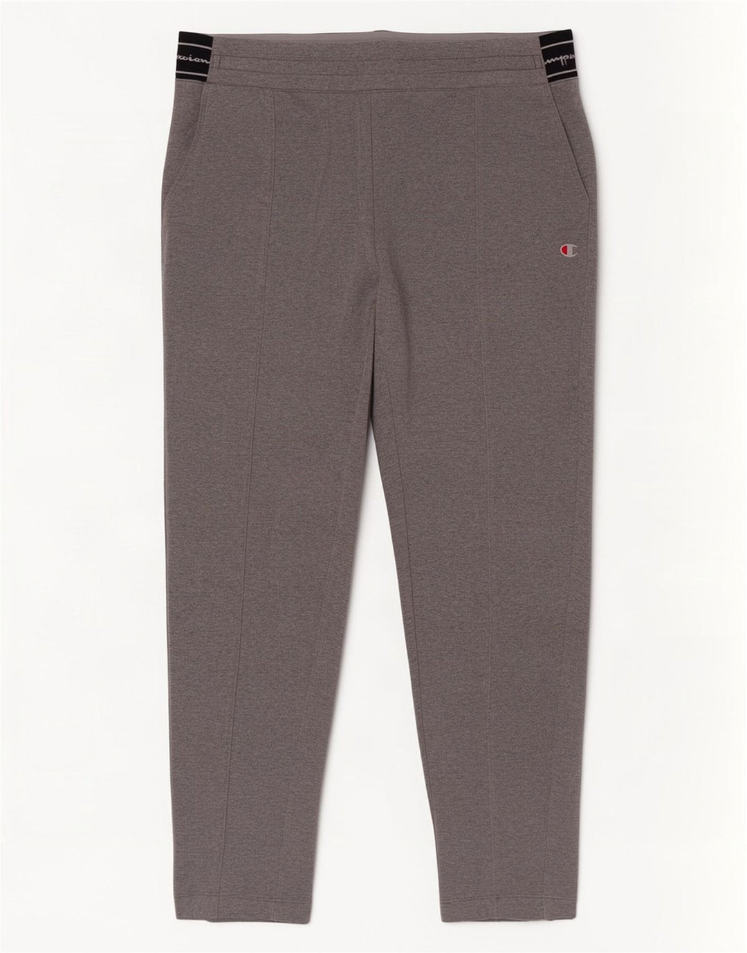 Champion Womens Graphic Tracksuit Trousers UK 14 Medium Grey Colourblock