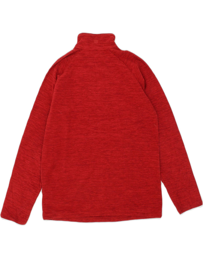 MOUNTAIN WAREHOUSE Mens Zip Neck Fleece Jumper Small Red Polyester | Vintage Mountain Warehouse | Thrift | Second-Hand Mountain Warehouse | Used Clothing | Messina Hembry 