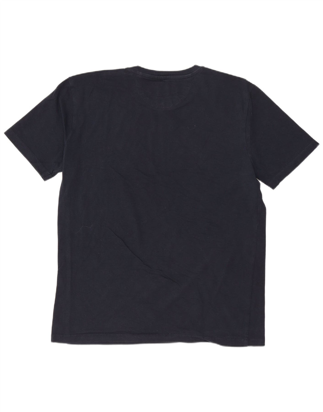 ZARA Mens Slim Fit T-Shirt Top XL Navy Blue