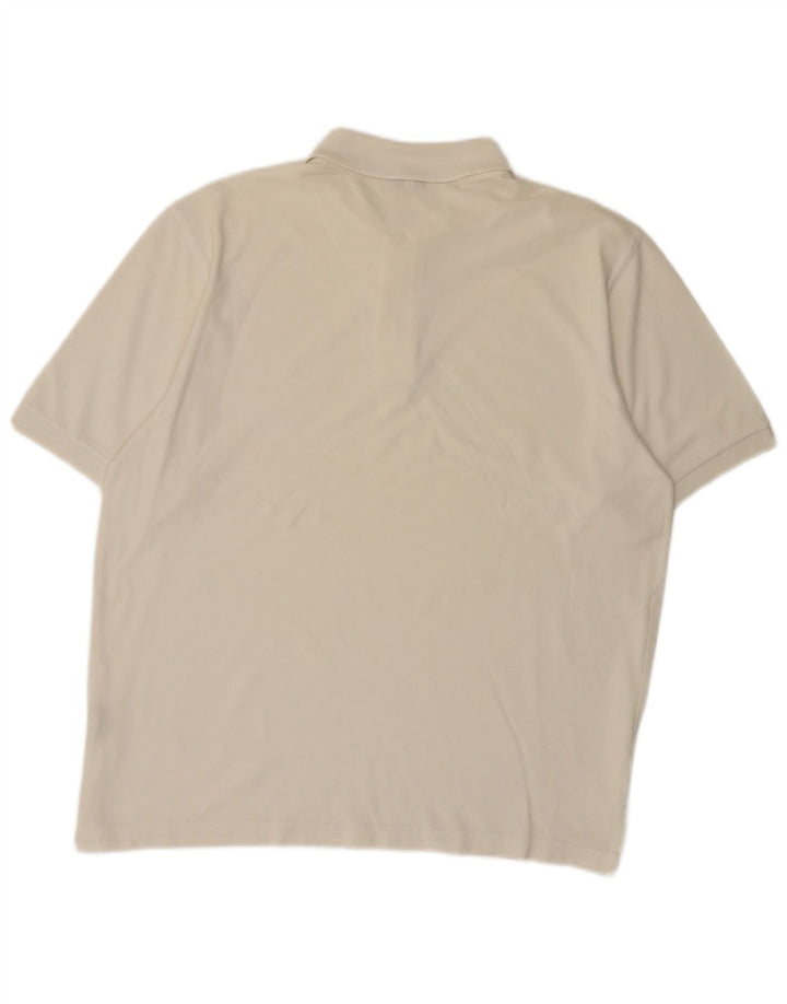 Invicta Mens Polo Shirt Large White Cotton