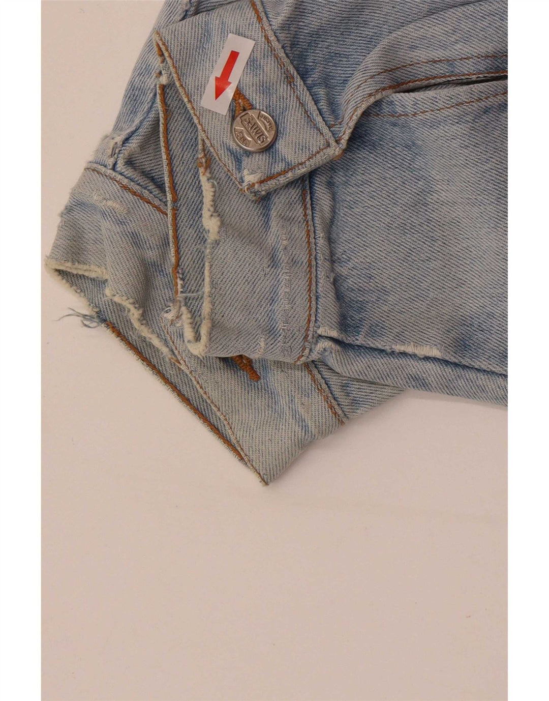 Vintage Mens Denim Jacket UK 40 Large Blue