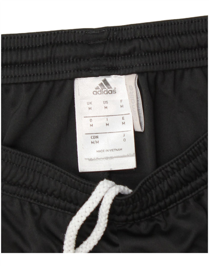 ADIDAS Mens Climalite Sport Shorts Medium Black Colourblock Polyester