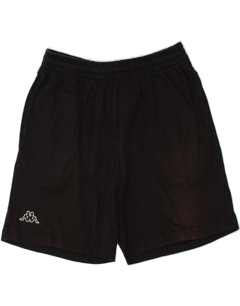 KAPPA Mens Sport Shorts Large Black | Vintage Kappa | Thrift | Second-Hand Kappa | Used Clothing | Messina Hembry 