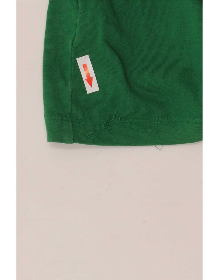 NBA Mens Celtics Graphic T-Shirt Top Medium Green Cotton