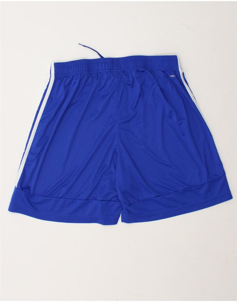 ADIDAS Womens Climalite Sport Shorts UK 18 XL  Blue Polyester Vintage Adidas and Second-Hand Adidas from Messina Hembry 